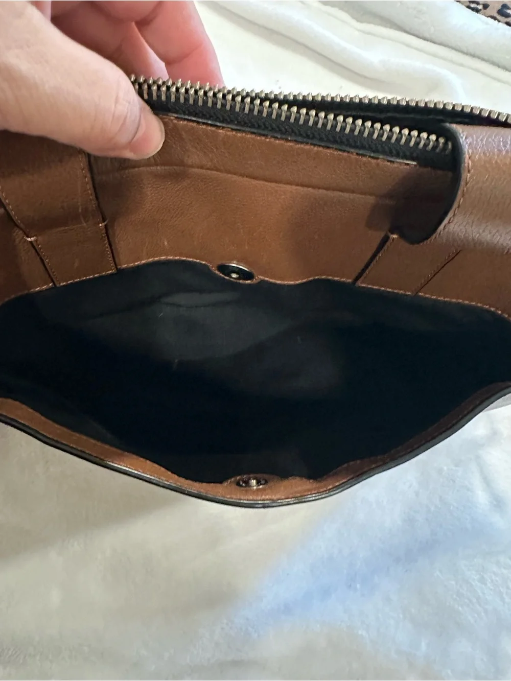 Coach smooth cognac